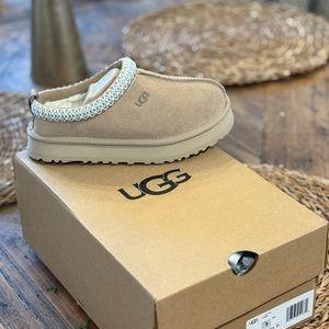UGG Kids Tan Slip-On Shoes